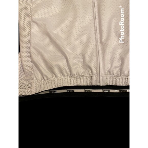 Tewmeu Women's Cycling Jersey Short Sleeve Full Zip 3-Pocket XL New - Picture 3 of 4